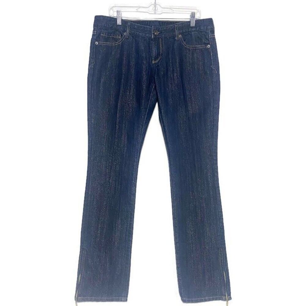 X2 Jeans Women's Size 12 Skinny Zip Up Leg Bottoms With 5 Pockets - Picture 3 of 12